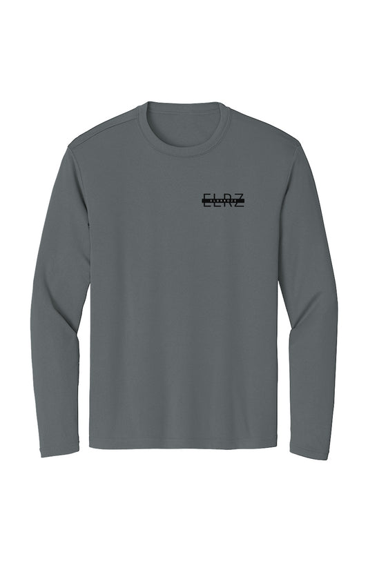 ELDRROZE Grey Sport-Tek Long Sleeve Tee