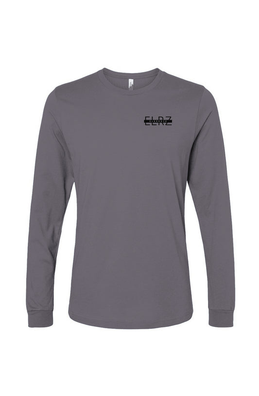 ELDRROZE Grey Unisex Jersey Long Sleeve Tee