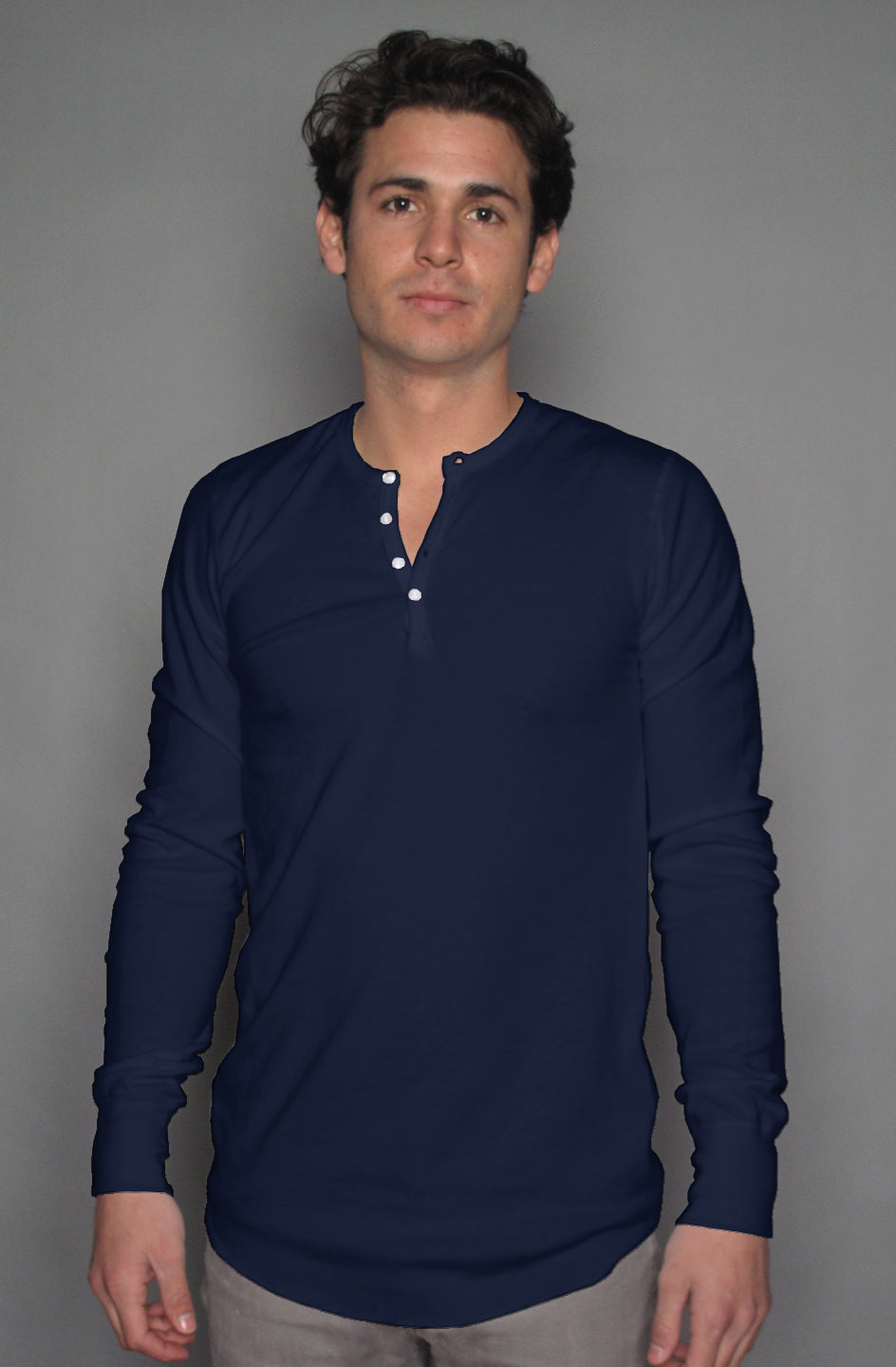 ELDRROZE Blue Henley