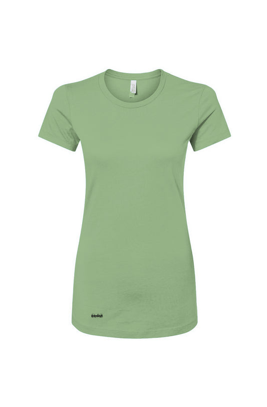 ELDRROZE Women's Slim Fit Tee Green