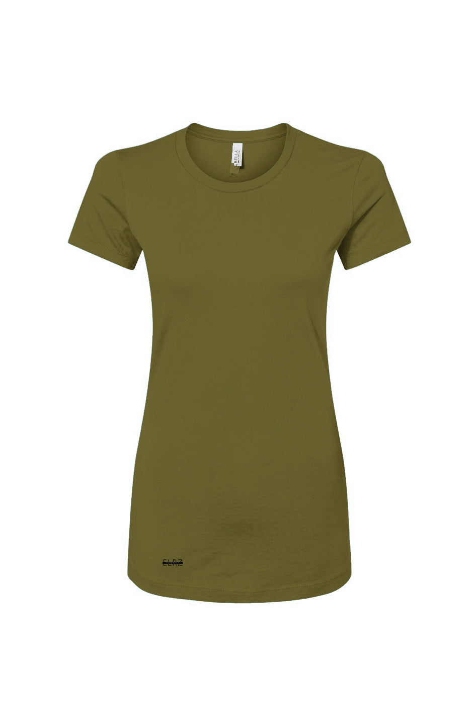 ELDRROZE Women's Slim Fit Tee Olive