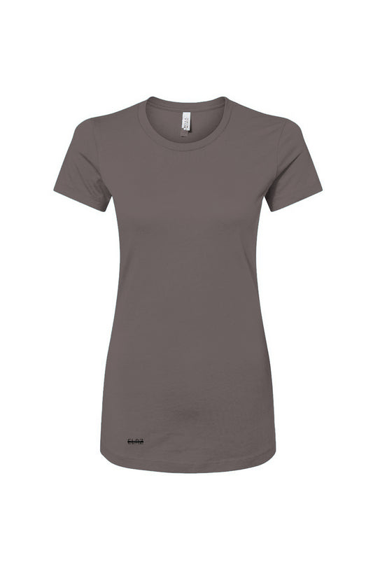 ELDRROZE Women's Slim Fit Tee Asphalt