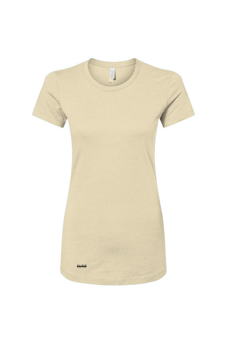 ELDRROZE Women's Slim Fit Tee Soft Cream